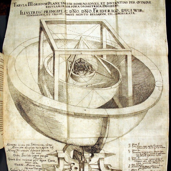 Modelo planetario de Johannes Kepler