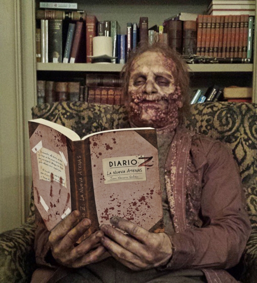 La novela zombie del año: "Diario Z: La Nueva Atenas" de Juan Navarro Galán. Una apuesta original por el género zombie.
