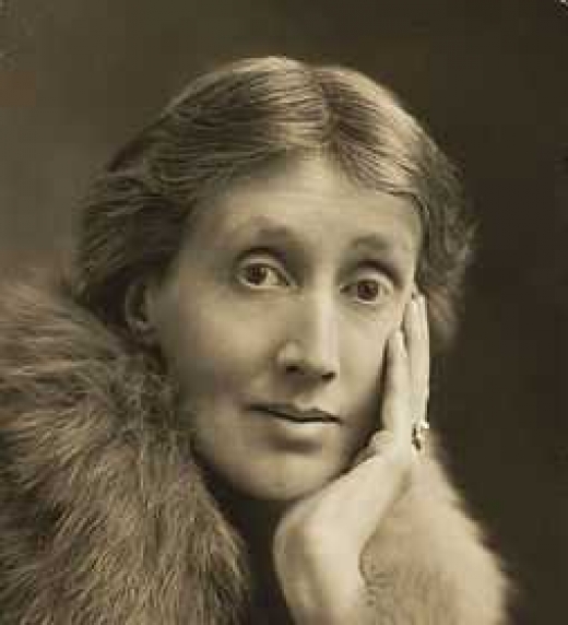 Fotografía de retrato de Virginia Woolf, 1927.