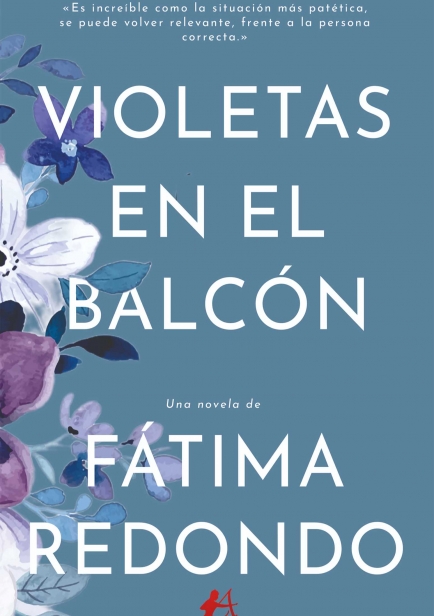 portada del libro Violetas en el balcón por Fátima Redondo