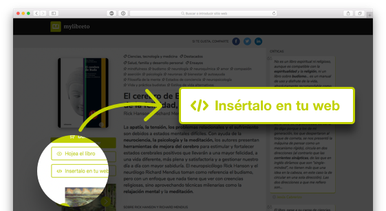 Cómo insertar widgets en tu página web o blog